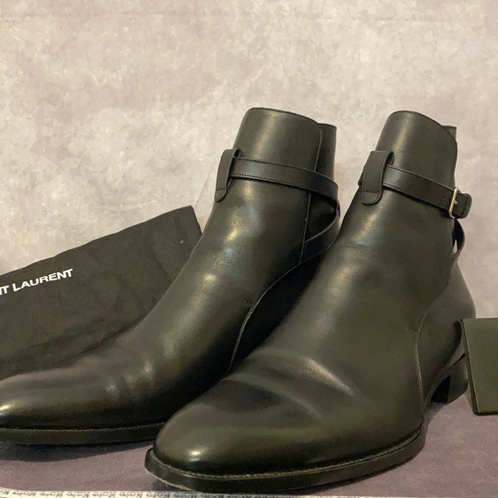 Men's YSL Jodhpur boot (Black)